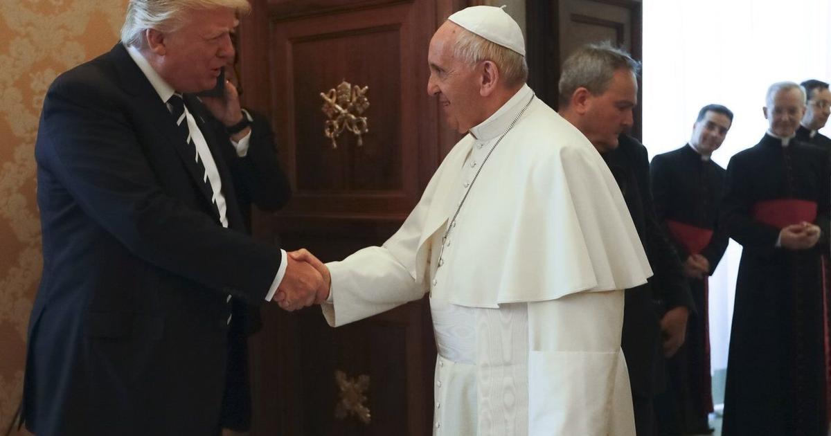 Trump draws criticism with AI image of himself as the pope ahead of the papal conclave