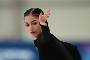 Russian figure skater Adeliia Petrosian says she's feeling 'excellent' at Olympic practice