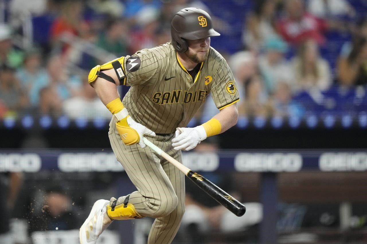 Burger homers for third straight game, Marlins win 7-6 to snap 