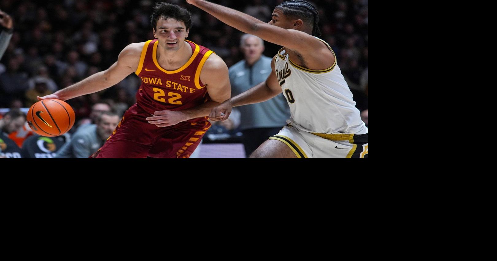 No. 10 Iowa State takes down No. 1 Purdue, 81-58
