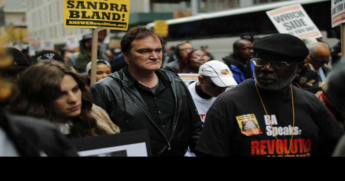 New York police union calls for boycott of Tarantino movies