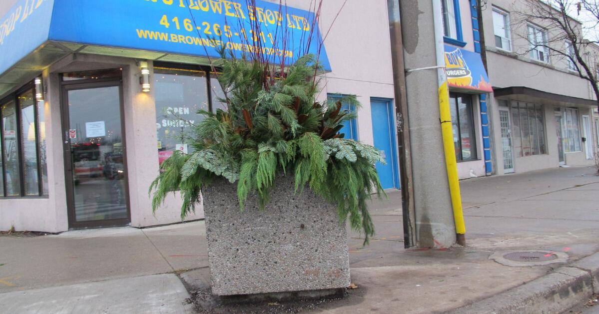 Busted flower pot takes its leave from Kingston Rd.: Fixer