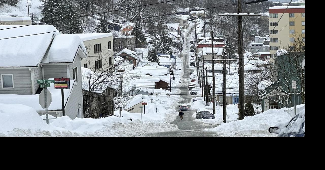 Residents of Alaska's capital dig out after snowfall for January hits ...