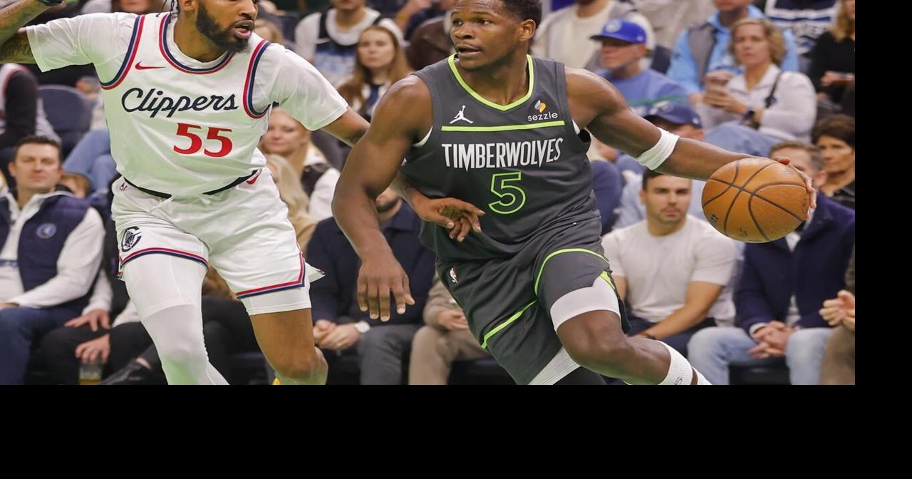 Timberwolves stop 4-game losing streak by fending off Clippers 93-92 in NBA Cup play