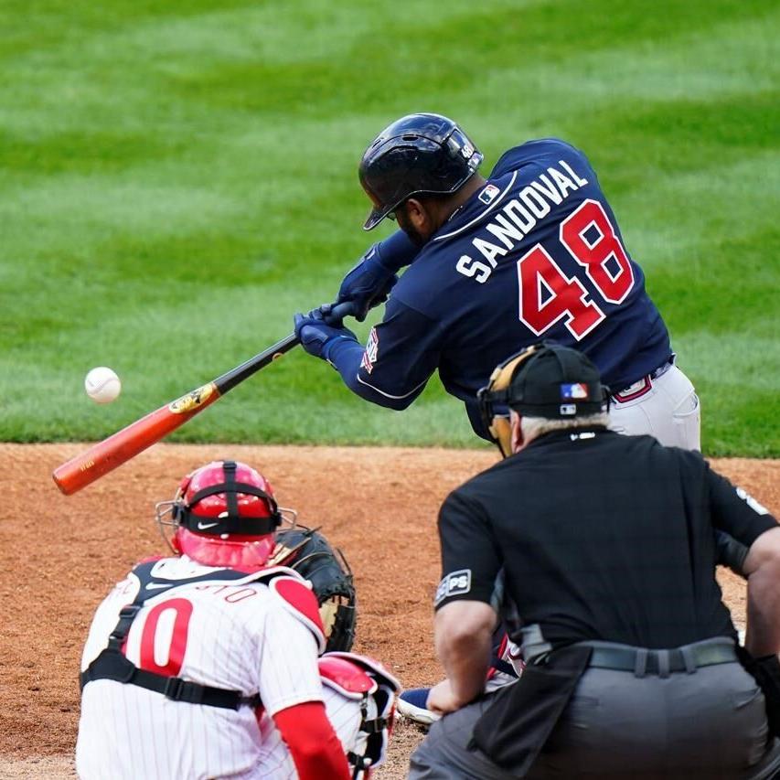 Pablo Sandoval's pinch HR helps Braves sweep doubleheader against Nats