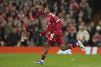 Liverpool teenager Rio Ngumoha gets first start of the season