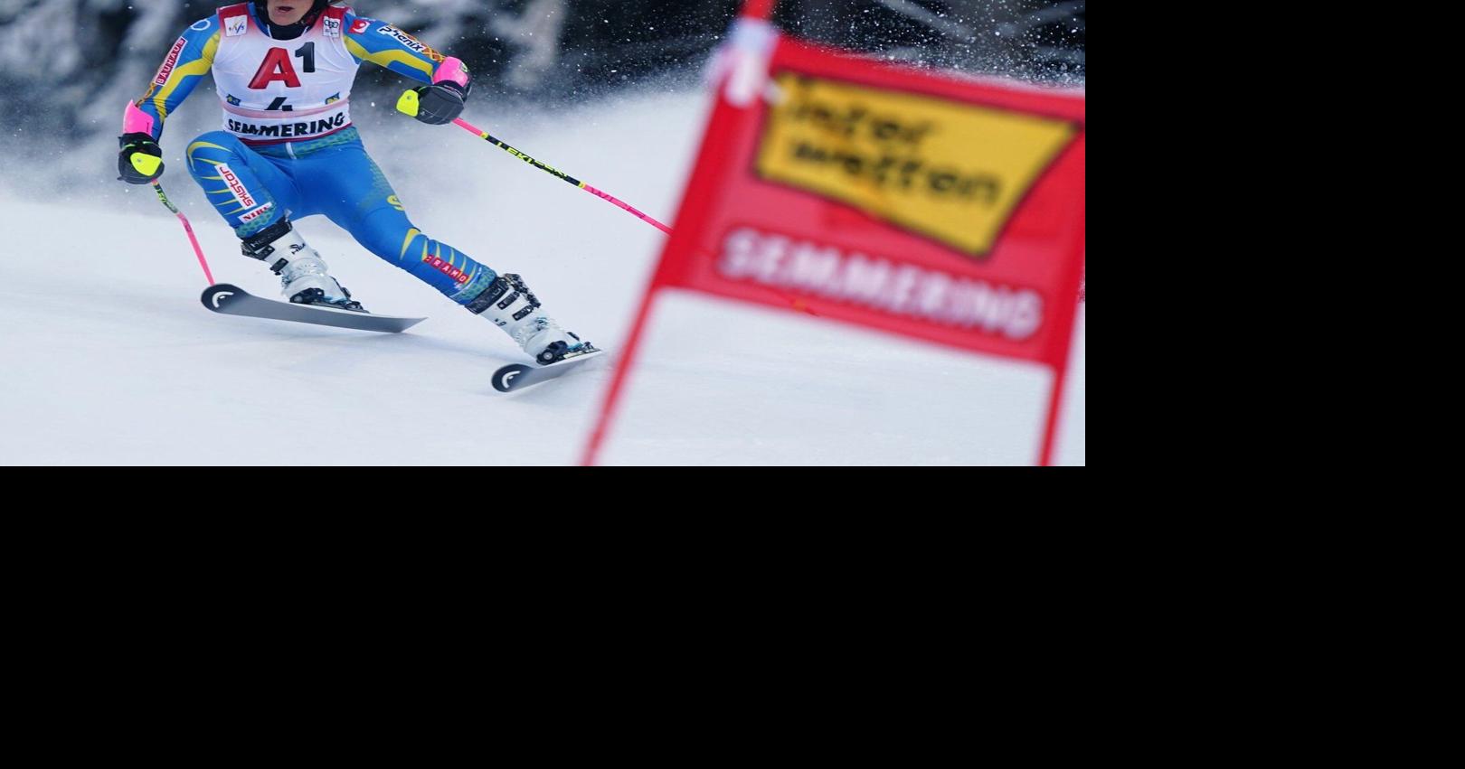 Austrian skier Scheib takes World Cup GS for her 3rd win of the season. Shiffrin places 6th
