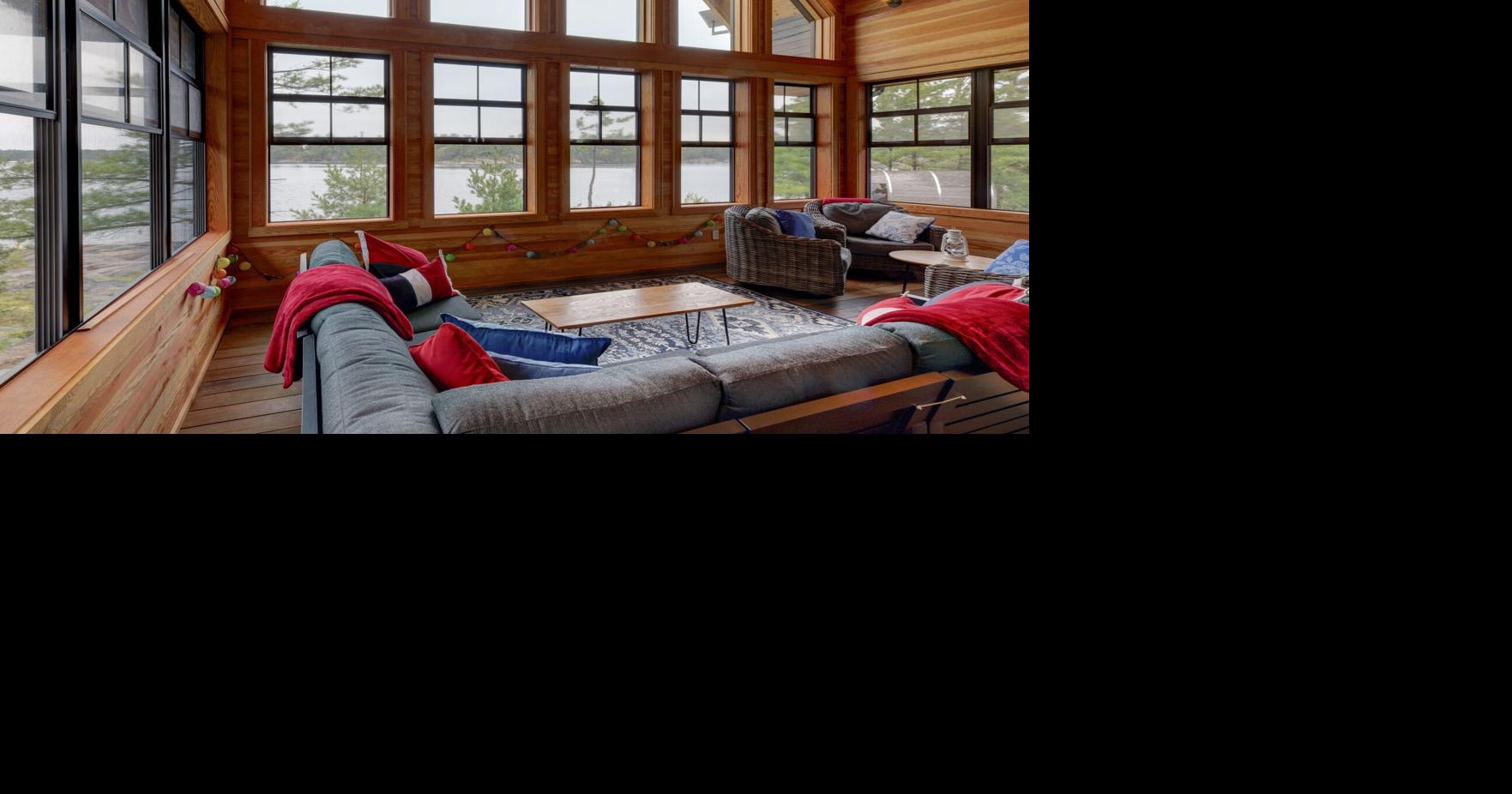 On Georgian Bay, Archipelago Island Cottage hosts grandkids