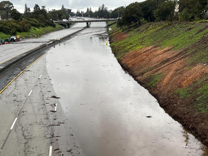 As atmospheric river exits, a new storm threatens California