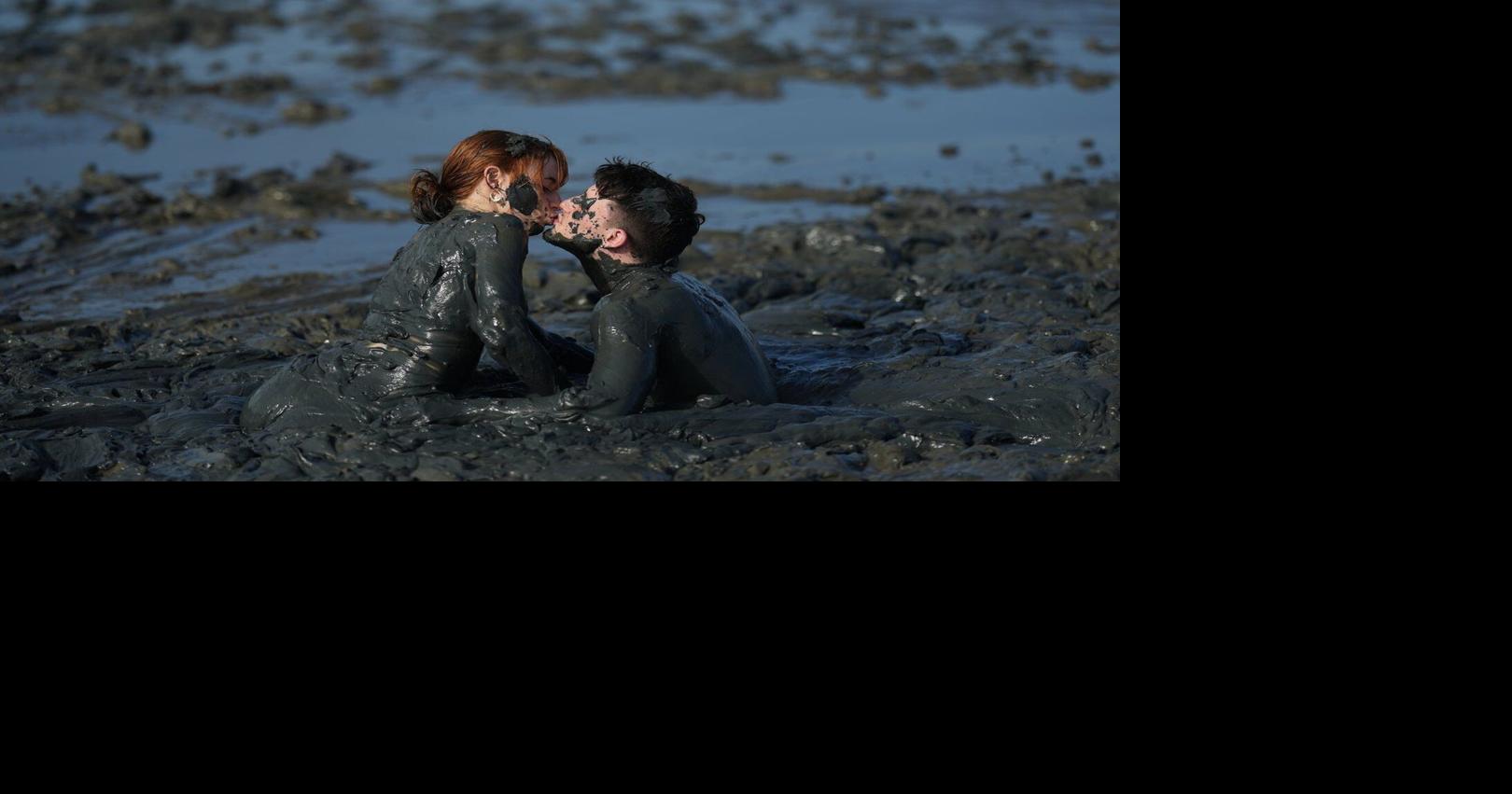 Forget glitter, this Carnival party in southern Brazil is all about mud