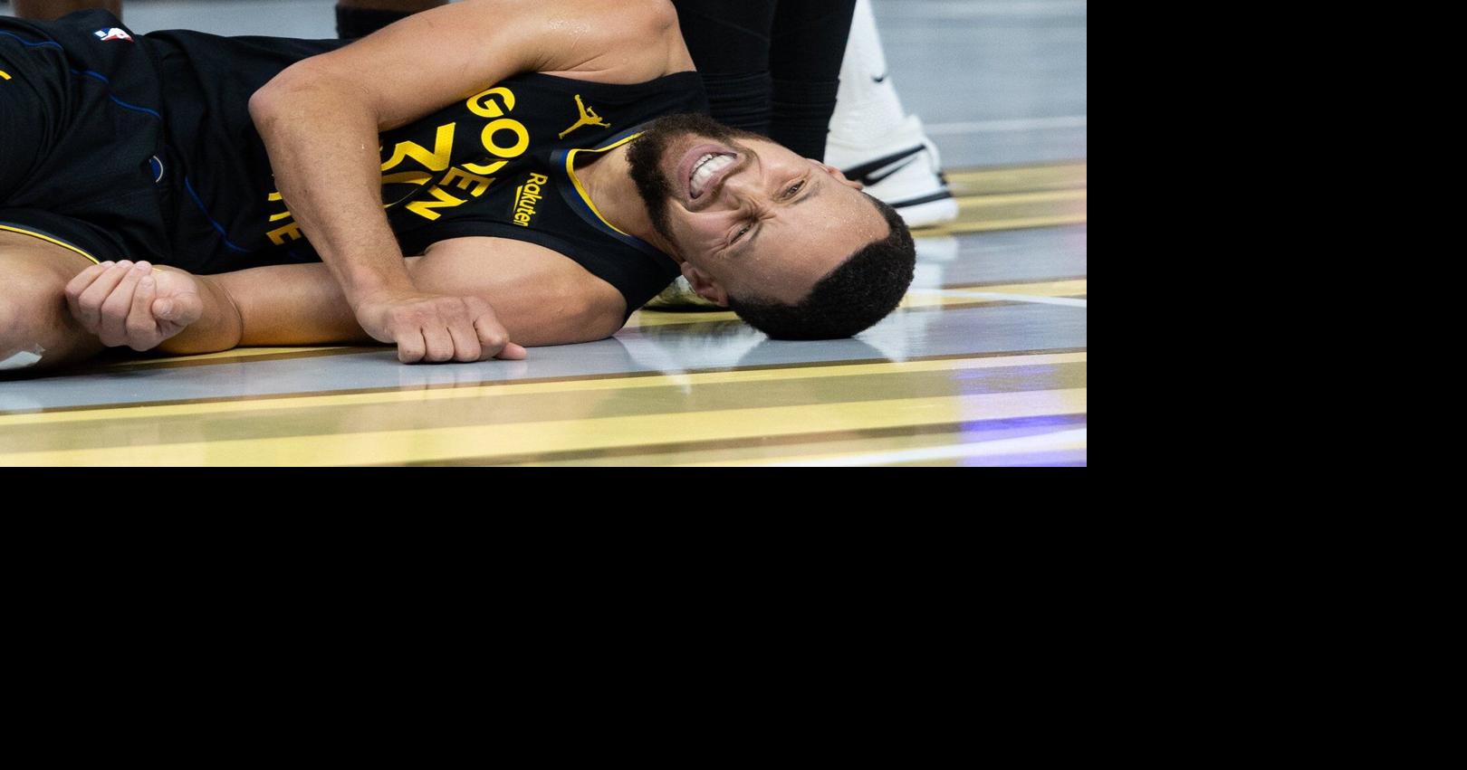 Warriors star Stephen Curry will be sidelined at least a week with a quad injury