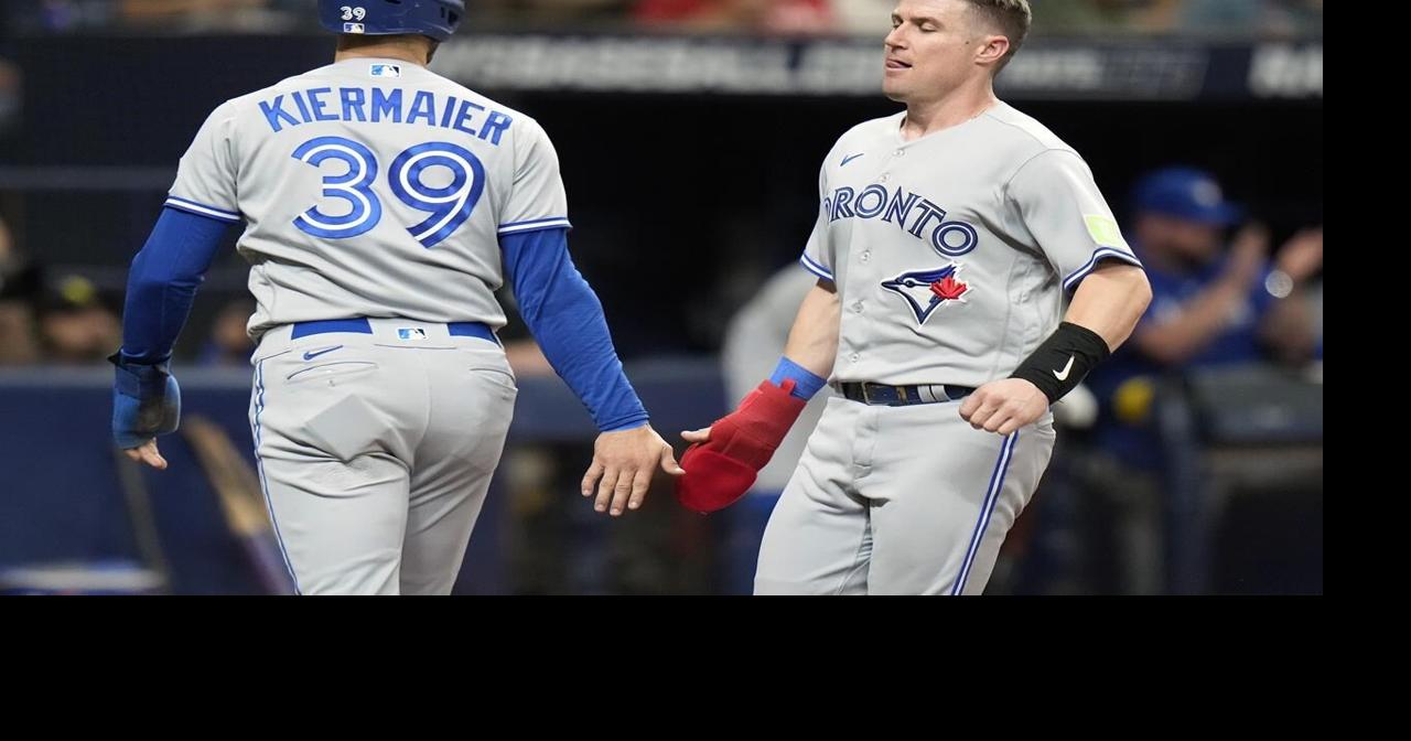 Jays claim catcher Heineman off waivers from Red Sox, designate Serven for assignment
