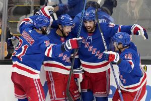NHL roundup: Trocheck rallies Rangers to 2-1 OT win over Bruins
