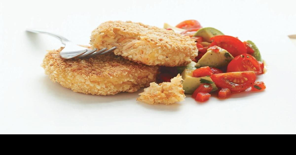 Salmon Croquettes With Salsa