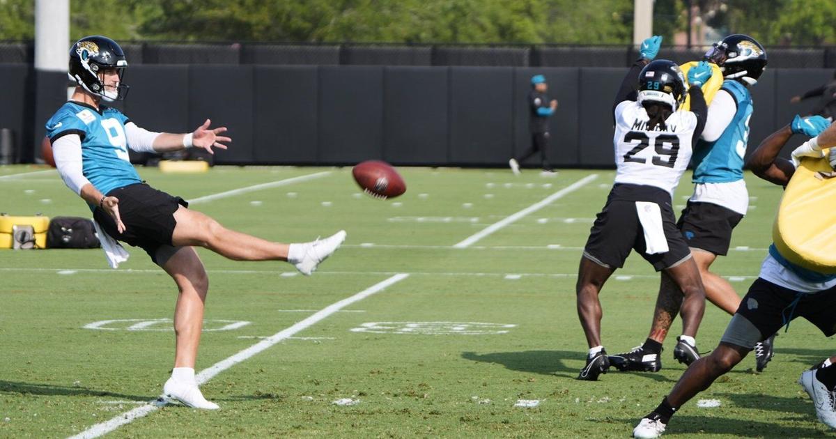 Logan Cook Football Pro Bowler Logan Cooke gets $16M extension with Jaguars that makes him ...