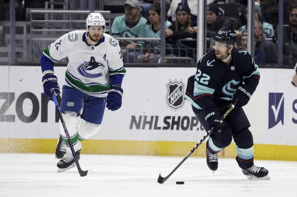 Kraken finally topple Canucks with convincing 6-1 victory - The San Diego  Union-Tribune