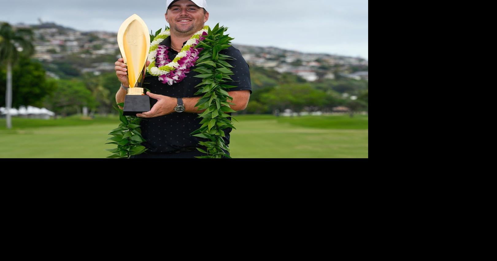 Golf scores: Gotterup wins PGA Tour opener in Hawaii. Elvira takes Dubai Invitational