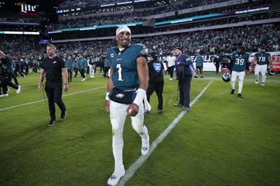 Jalen Hurts says the Eagles are still a work in process, still evolving -  Bleeding Green Nation