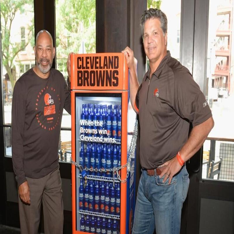 Bud Light unlocks free beer fridges as Cleveland Browns win