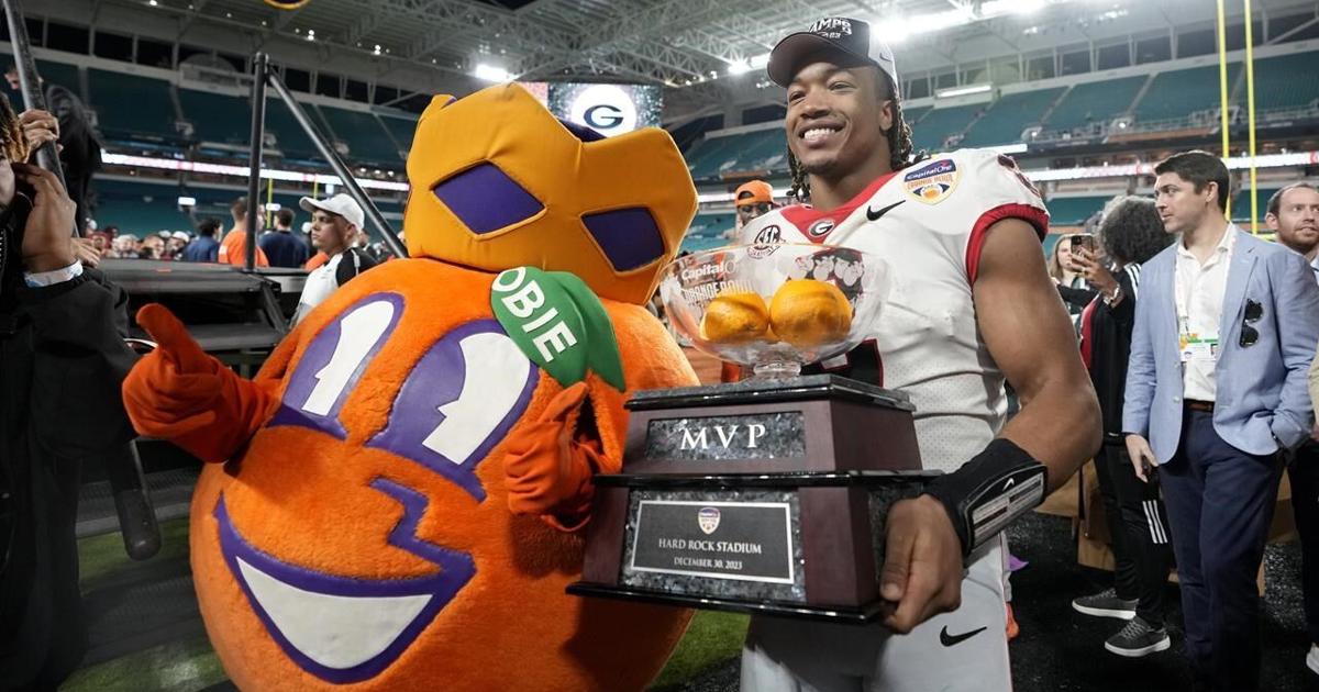 Daijun Georgia running backs Daijun Edwards, Kendall Milton announce plans to ...