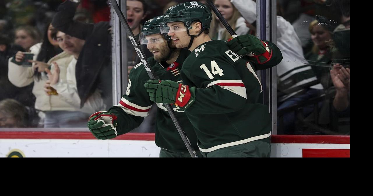 Wild come back to beat Blues 6-4 on big saves by Fleury and key goals from Boldy and Middleton