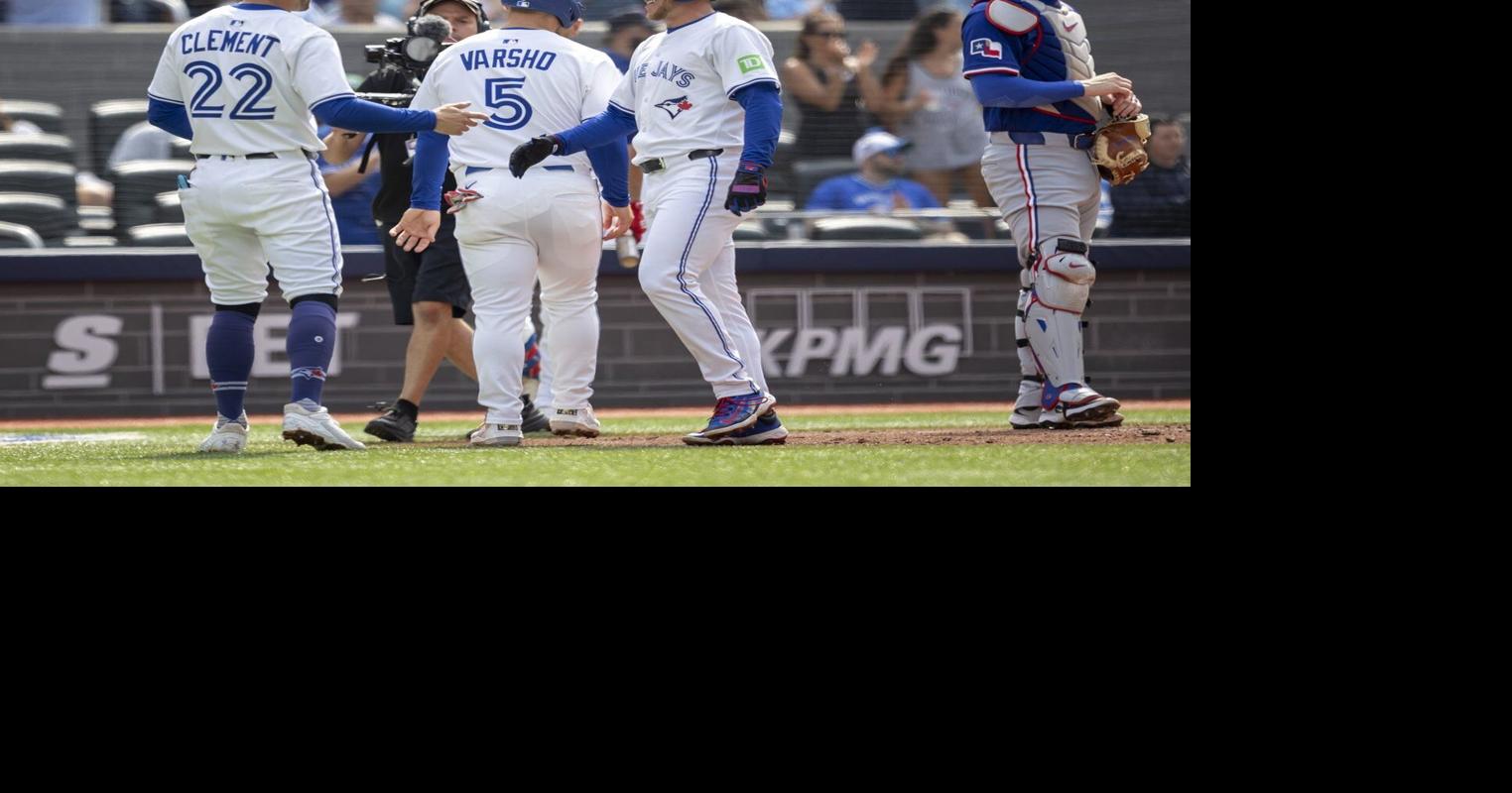 Myles Straw's multi-home game stirs Blue Jays to 14-2 rout of Rangers