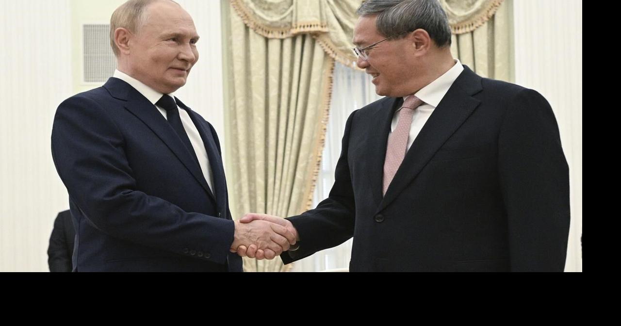 Putin meets China's Premier Li as Moscow and Beijing deepen their relations