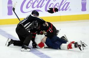 Senators' MacEwen fined by NHL for unsportsmanlike conduct against Panthers