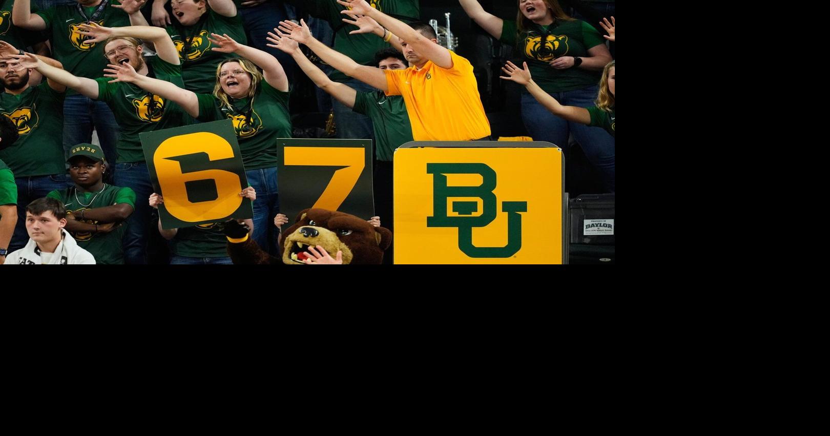 The '6-7' craze is going strong at NBA and college basketball games