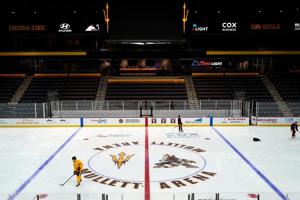 Parents of Arizona State hockey player who collapses call for coaches to be placed on leave