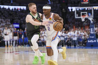 Shai Gilgeous-Alexander and the Thunder beat the rested Timberwolves 114-88 in Game 1 of West finals