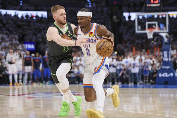 Shai Gilgeous-Alexander and the Thunder beat the rested Timberwolves 114-88 in Game 1 of West finals