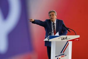 France's far-left presidential candidate cheers Gen Z school protests