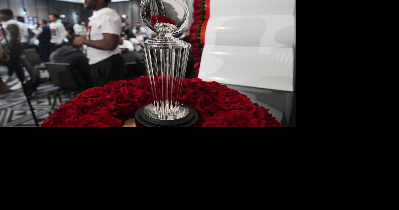 Top-seeded Indiana routs Alabama 38-3 for its first Rose Bowl victory, roaring into CFP semifinals