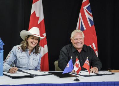 Danielle Smith and Doug Ford.JPG