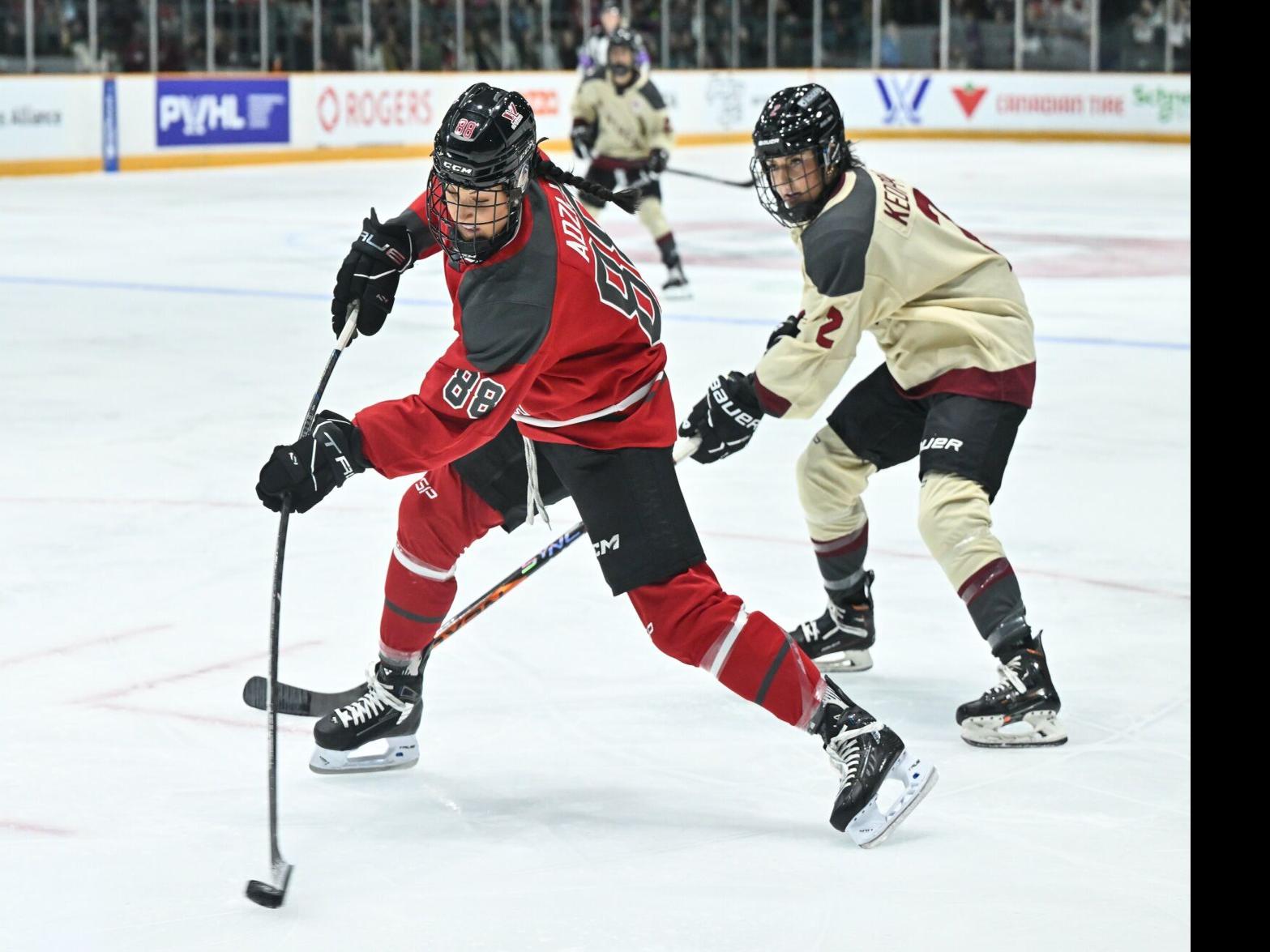 PWHL Ottawa's Lexie Adzija breaks women's hockey sterotypes