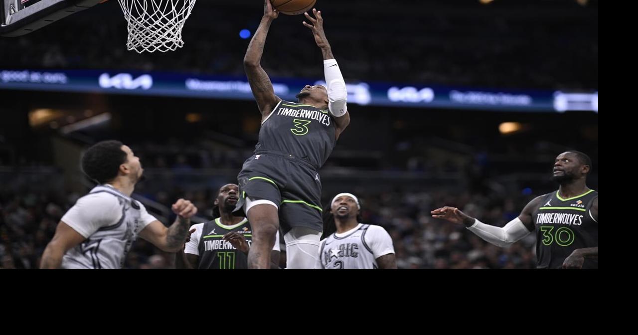 Timberwolves win third straight, beating Magic 104-89