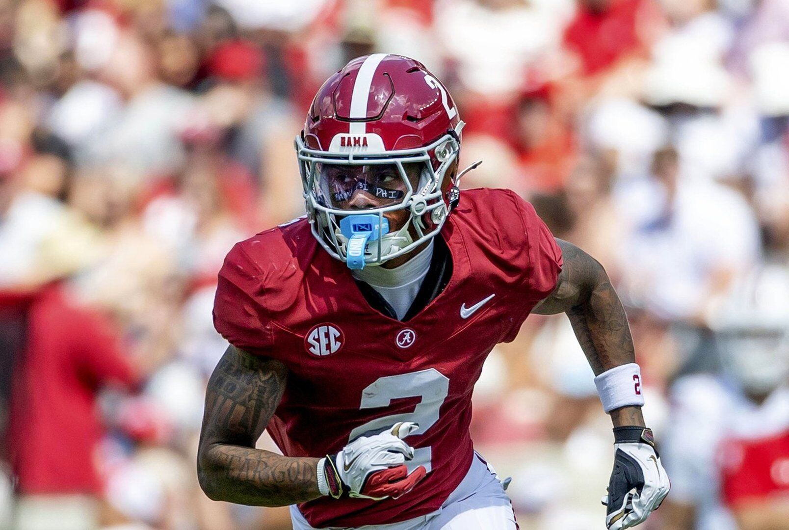 Nataniel Rice Alabama Alabama WR seeks a hard reset in 2026 with a new name and a new number