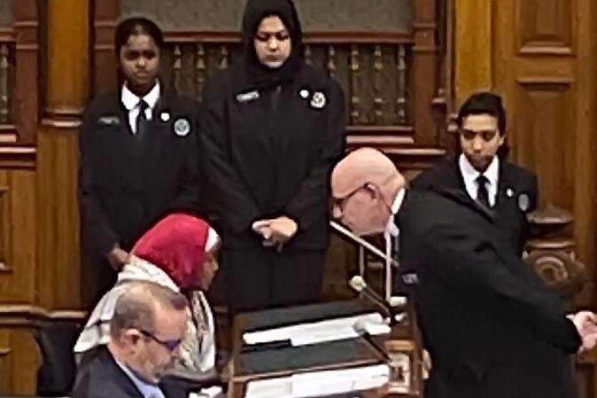 MPP Sarah Jama refuses order to leave Ontario legislature for wearing a kaffiyeh