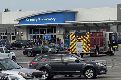 At least 11 people were stabbed at a Walmart in Michigan, and a suspect is in custody