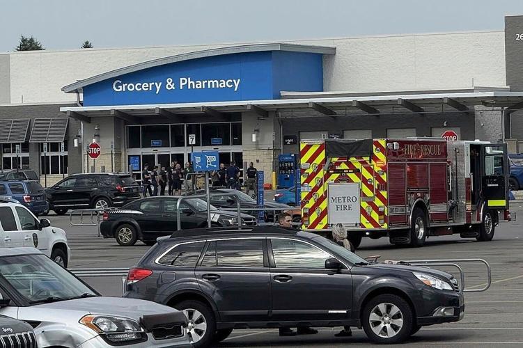 At least 11 people were stabbed at a Walmart in Michigan, and a suspect is in custody