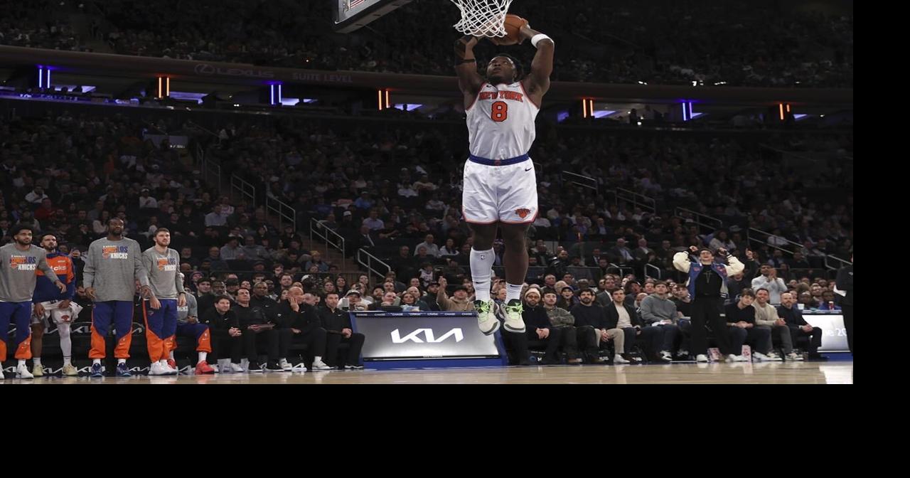 Towns has 27 points and 13 rebounds, Anunoby scores 27 as Knicks beat Raptors 112-98