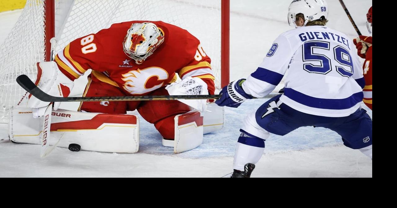 Kucherov's six points, Guentzel hat trick leads Lightning to 8-3 romp over Flames