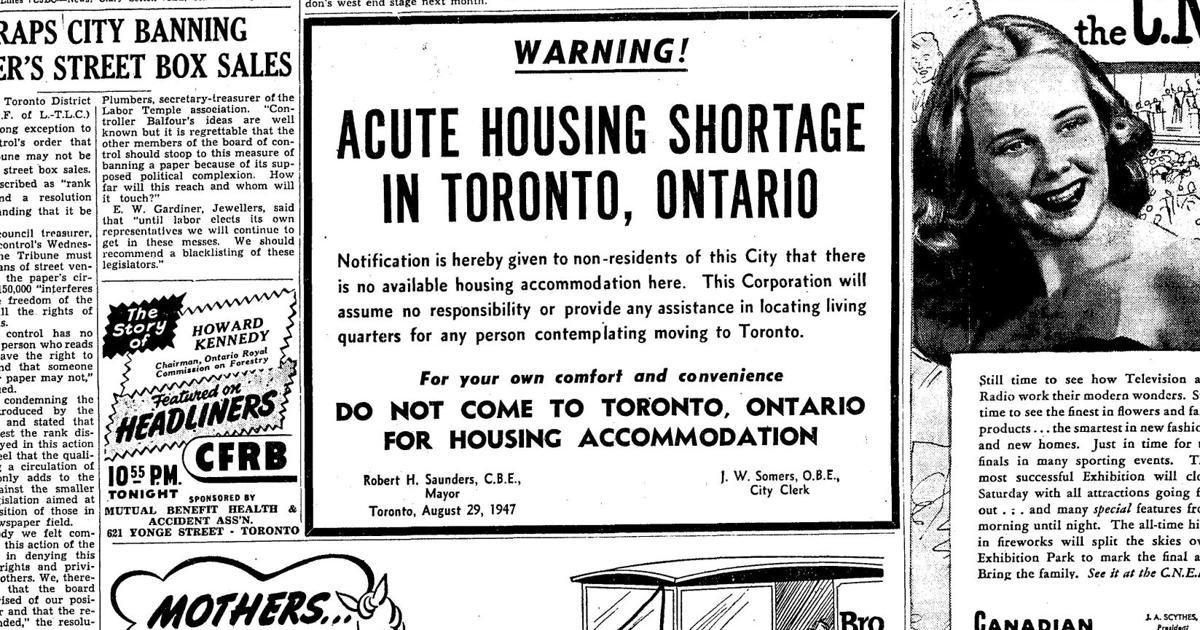 Lessons of postwar housing crisis have not been learned