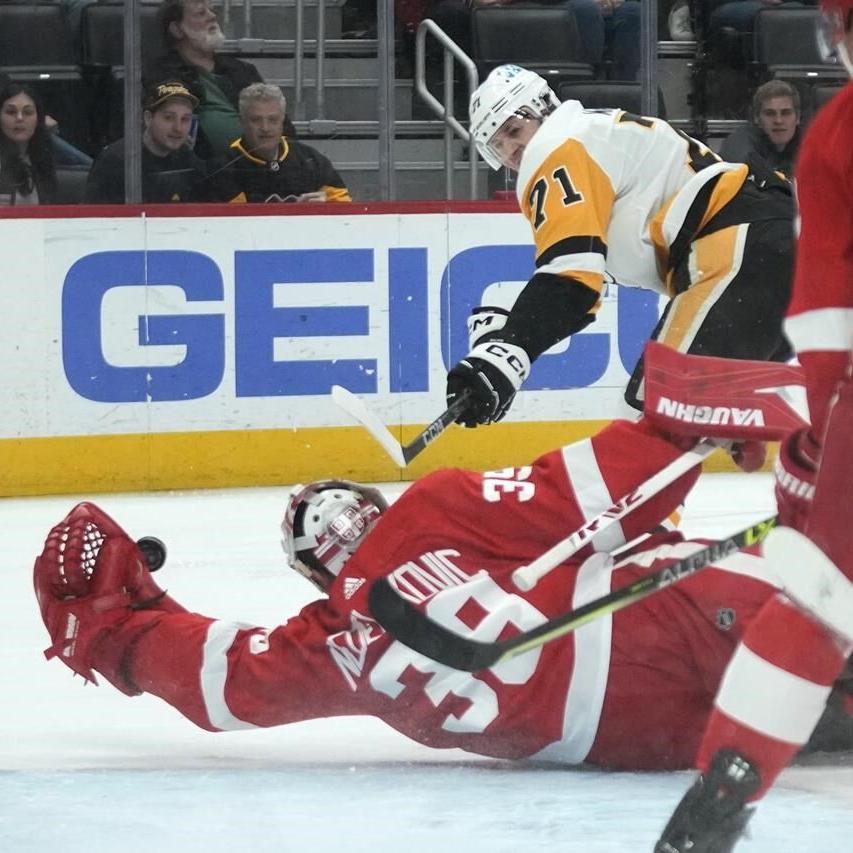 Perron's 3rd-period hat trick lifts Red Wings past Penguins – The