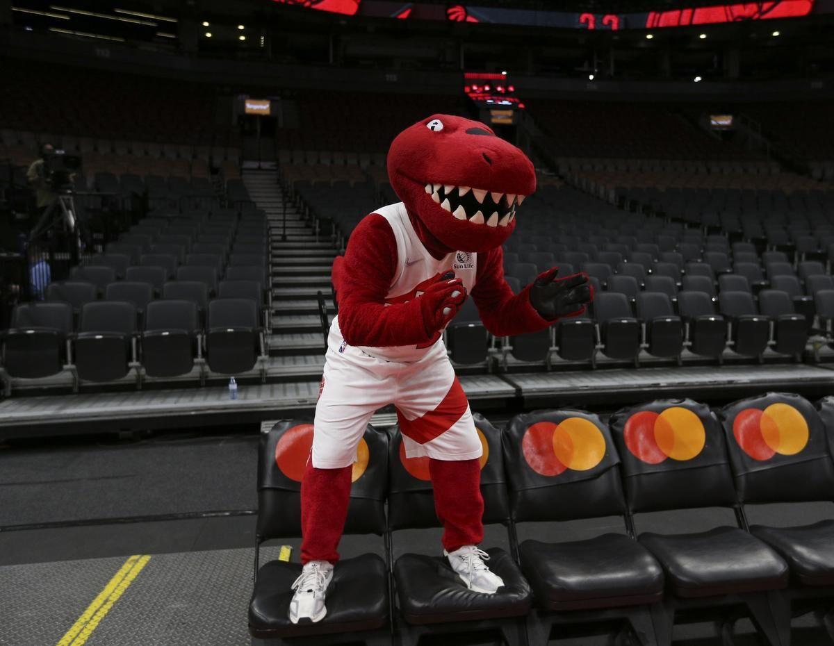 Toronto Raptors - To the best mascot in professional