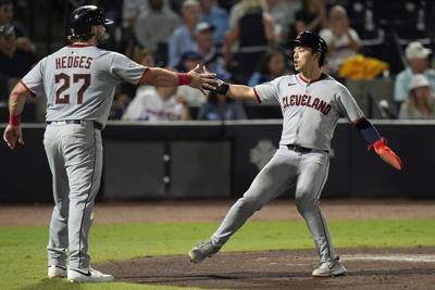 Guardians end Rays' winning streak at 7 with 7-1 victory