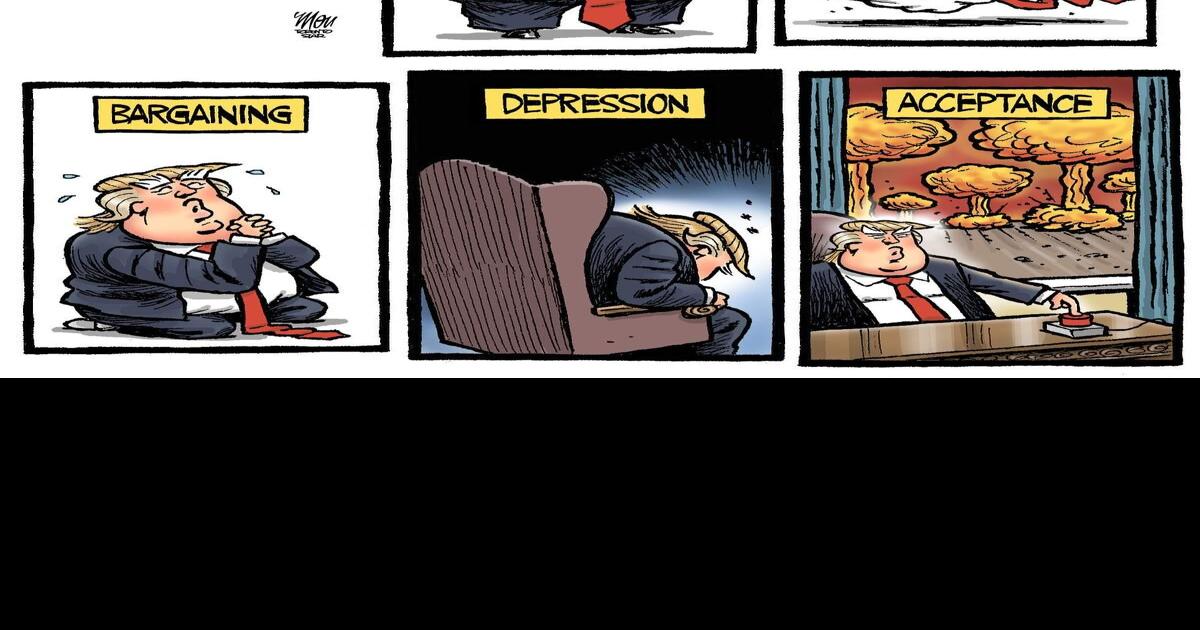 Theo Moudakis Five Stages Of Trump 8202
