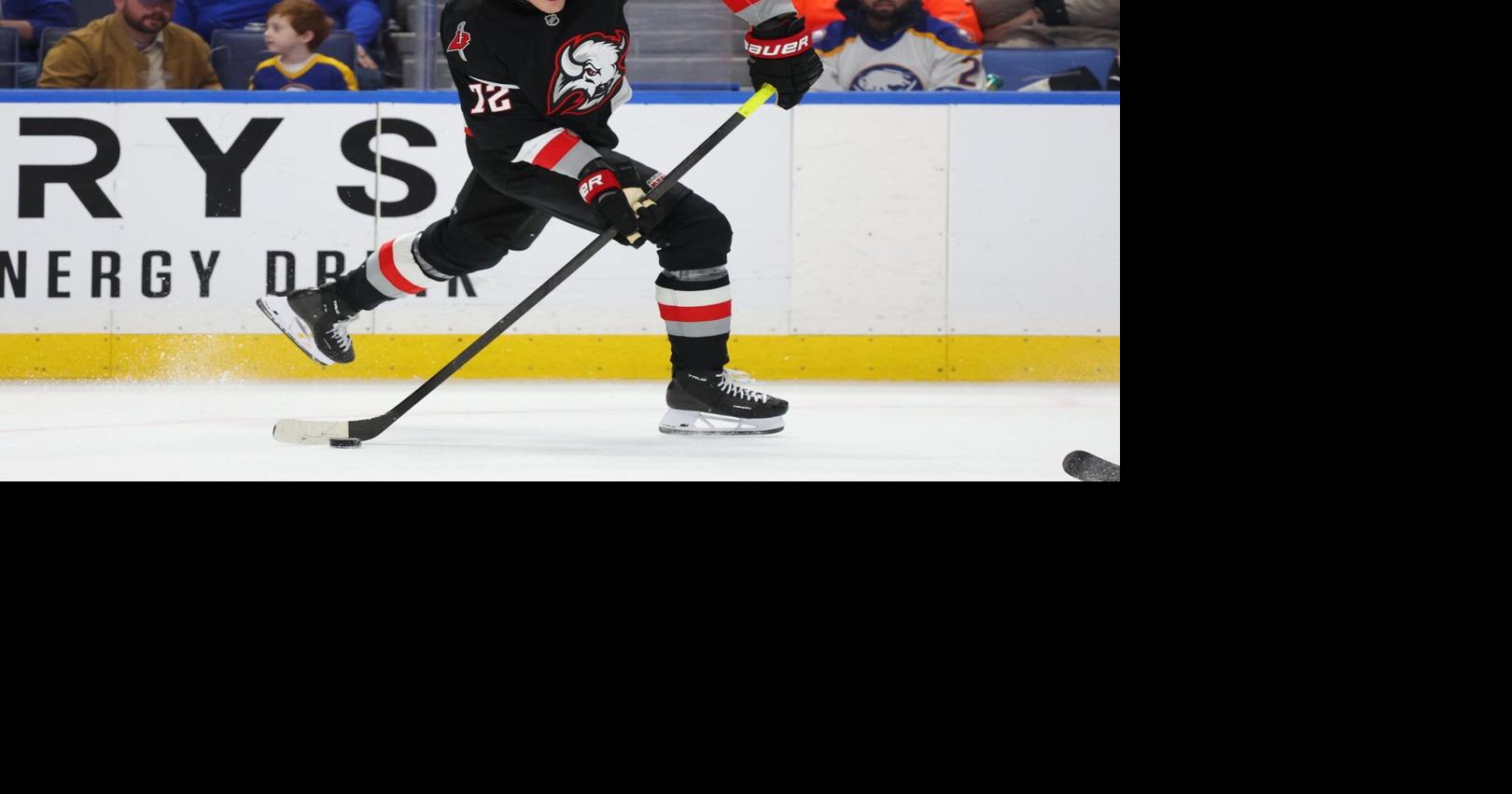 Sabres’ Tage Thompson settles old score by engaging Devils’ Stefan Noesen in a fight