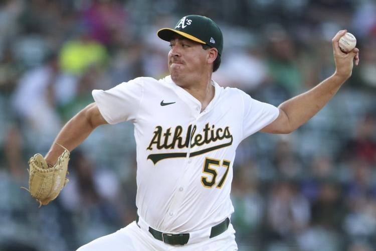 Jacob Lopez strikes out 9 in 7 shutout innings as Athletics beat Rays 6-0